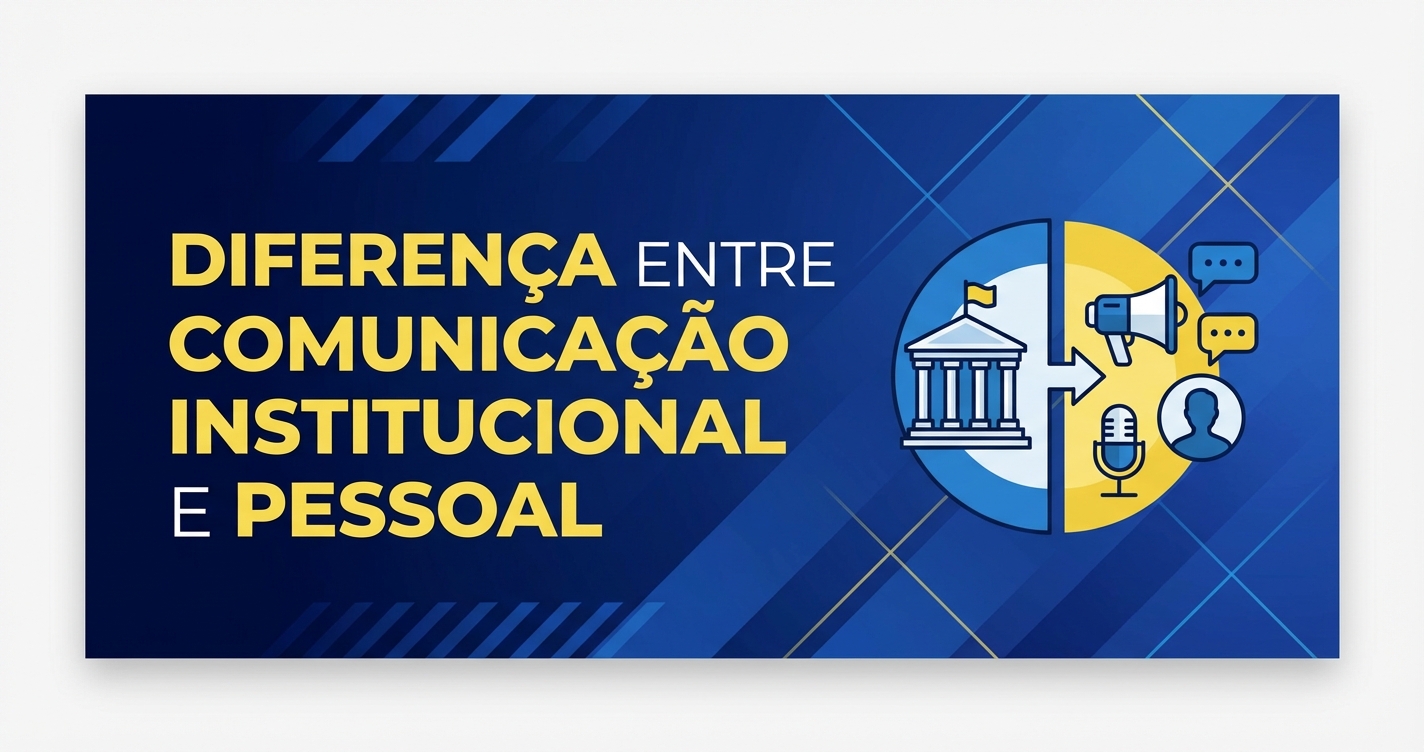 Comunicação institucional e pessoal: qual a diferença?